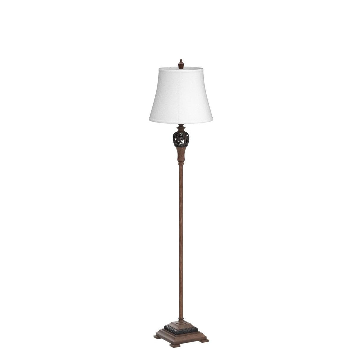 Vintage Floor Lamp for Living Room, Traditional Tall Standing Lamp