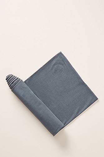 Hot Yoga Towel - Suede - 100% Microfiber, Super Absorbent, Bikram Yoga Mat Towel - Exercise, Fitness, Pilates, and Yoga Gear - Gray 26.5" x 72"