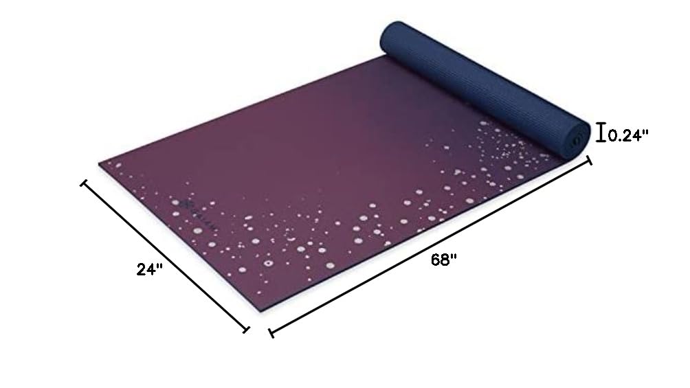 Premium Yoga Mat, 6mm Thick Print Mat (Sublime Sky)