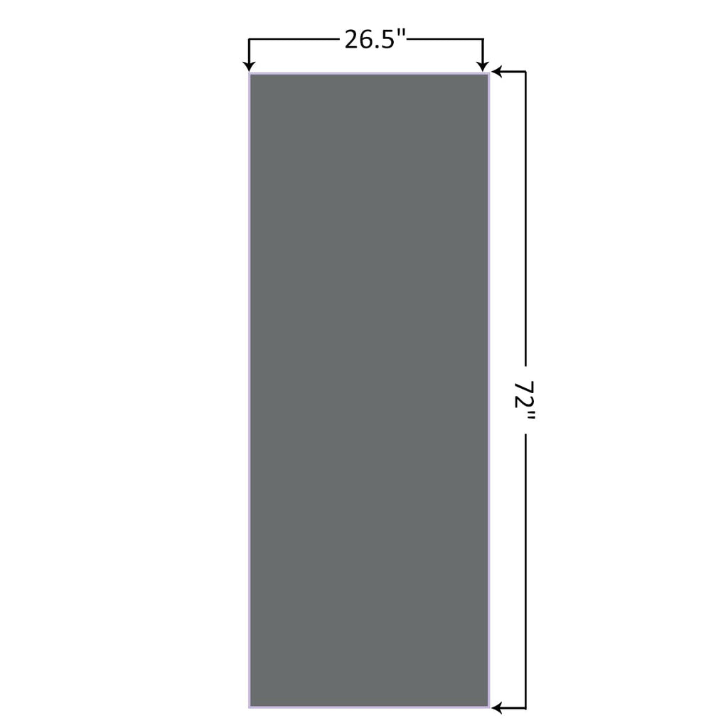 Hot Yoga Mat Towel, Ultra-Absorbent Microfiber 72" x 26.5"
