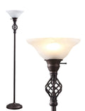 Torchiere Floor Lamp for Living Room, LED Standing Reading Light