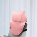 Office Chair Headrest, Adjustable Neck Support Pillow with Removable Washable Cover - Head Rest Attachment for Office Chairs and Wheelchairs, Neck Pillow for Desk Chair Napping (Pink)