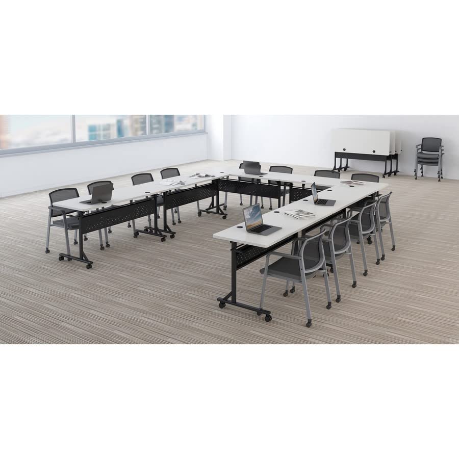 2.0 Flip & Nesting Mobile Table, Gray
