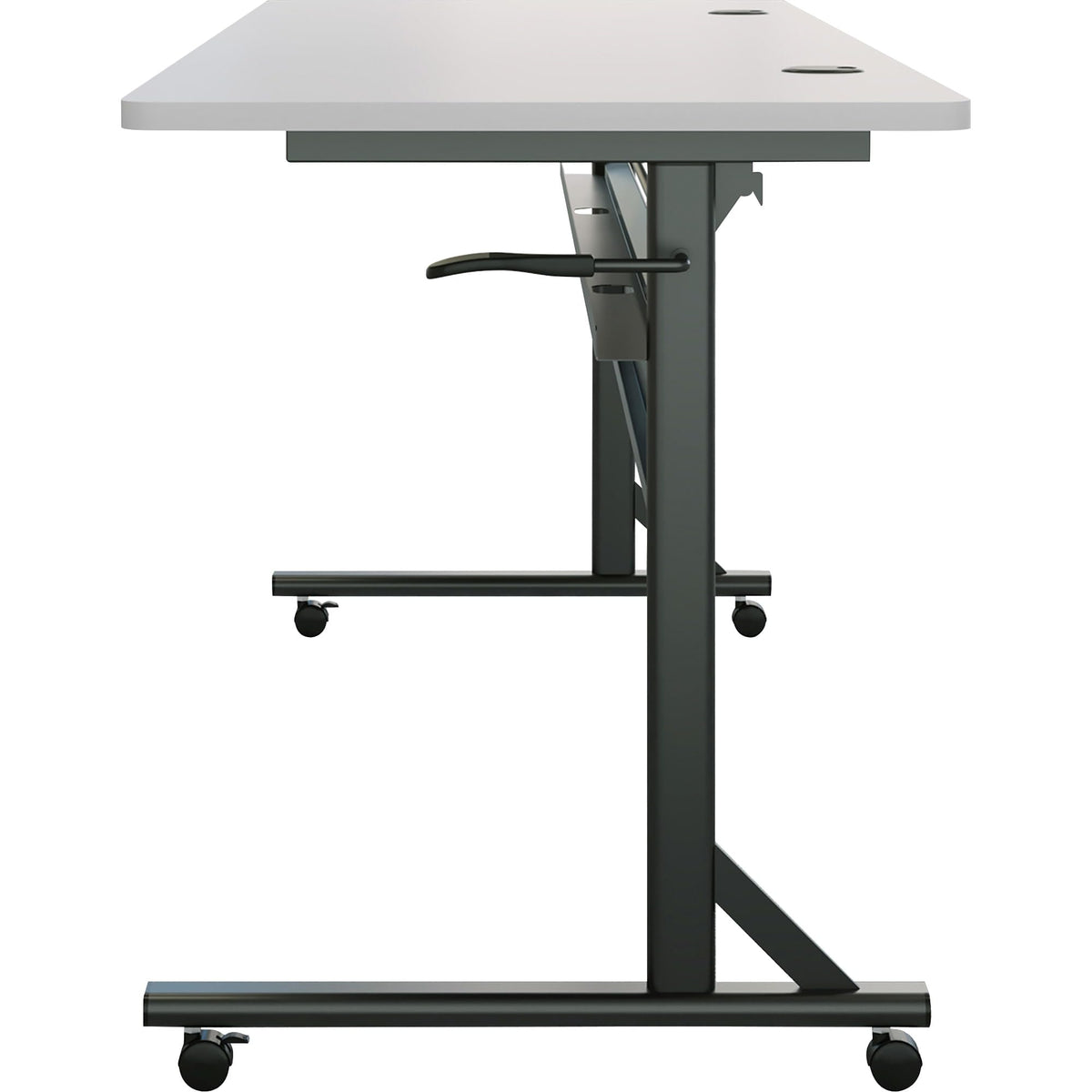 2.0 Flip & Nesting Mobile Table, Gray