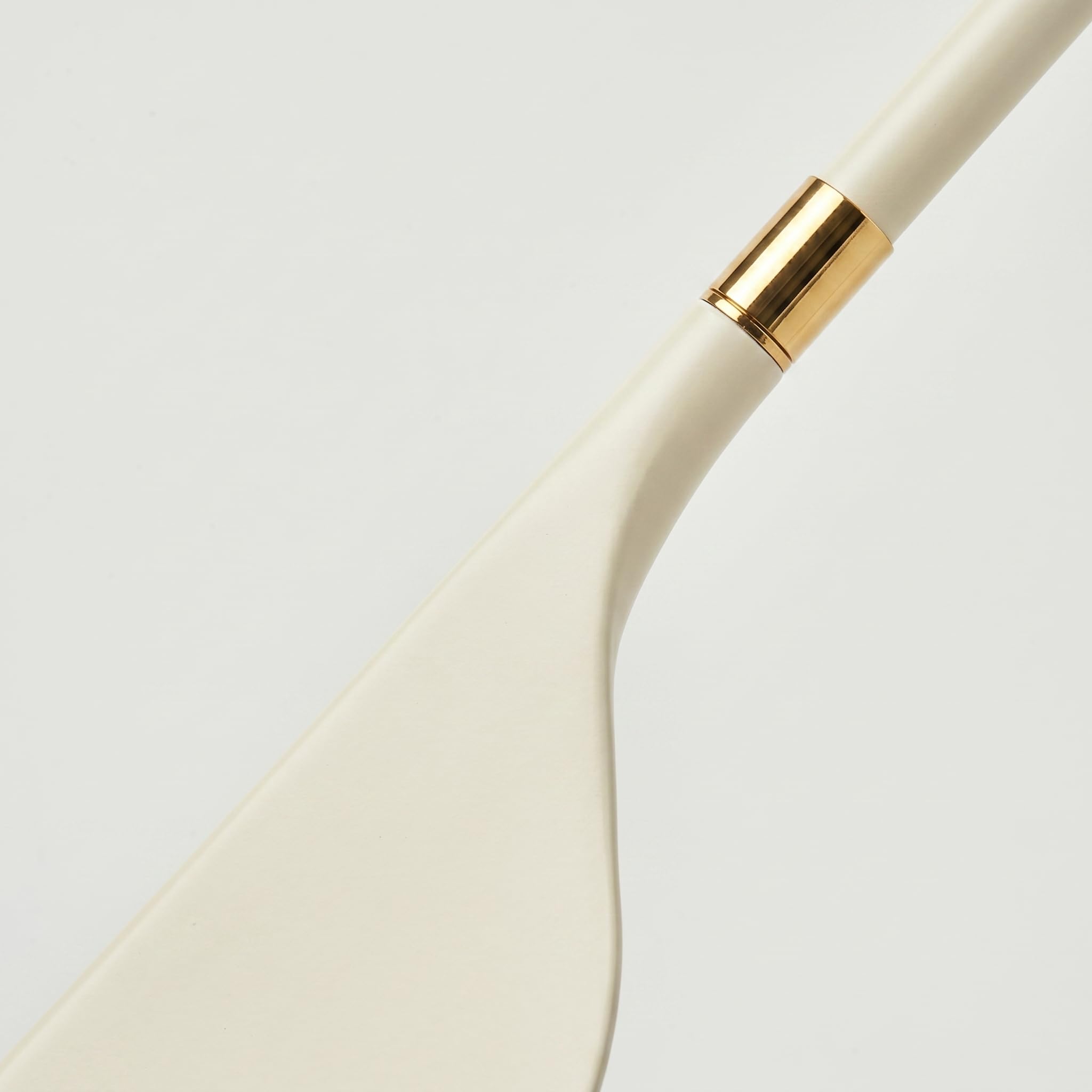 Leaf Pharmacy LED Reading Lamp, Dimmable Floor Lamp with Easy Rotation Over Chair or Desk for Living Rooms & Offices, Adjustable Standing Tall Lamp, for Sewing & Crafts - Gold and Cream