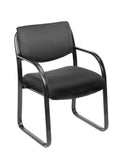 Fabric Guest Chair in Black