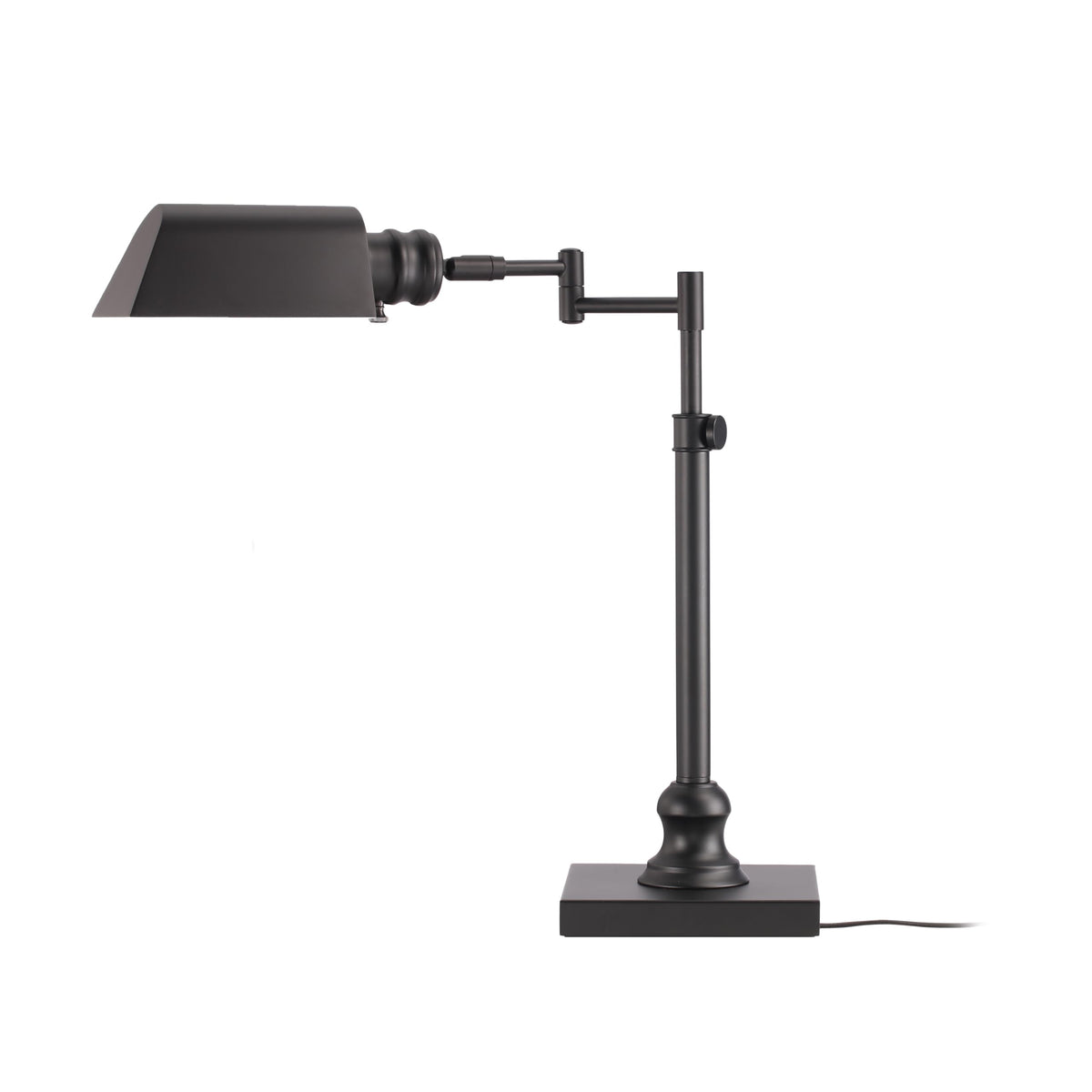 Arcadia Pharmacy Desk Lamp, Black