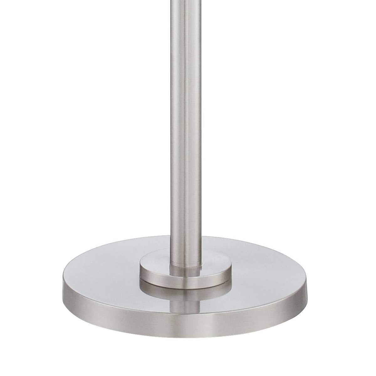 Light Blaster 72" Tall Nickel 4-Light Torchiere Floor Lamp