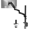 Single Long Monitor Arm - Computer Monitor Arm Desk Mount for 13-32 inch, Hold up to 19.8lbs, Extra Long Adjustable Stand, Full Motion Tall Arm, VESA 75/100mm, (GSDM001L)