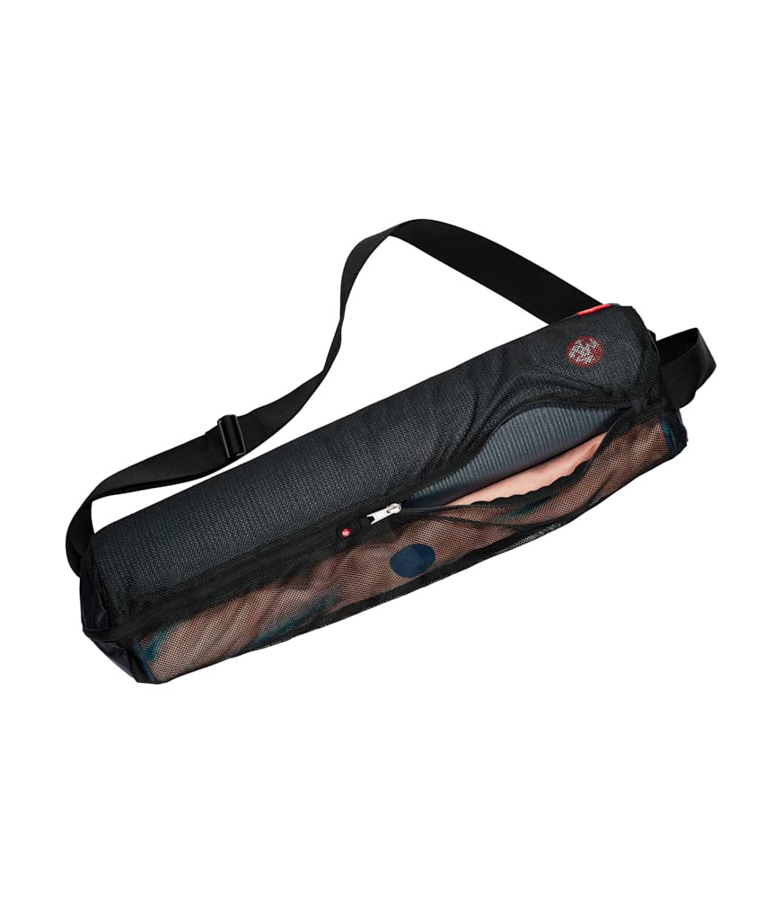 Breathe Easy Yoga Mat Carrier Bag | Black | 26.5” x 6.5” x 6.5”