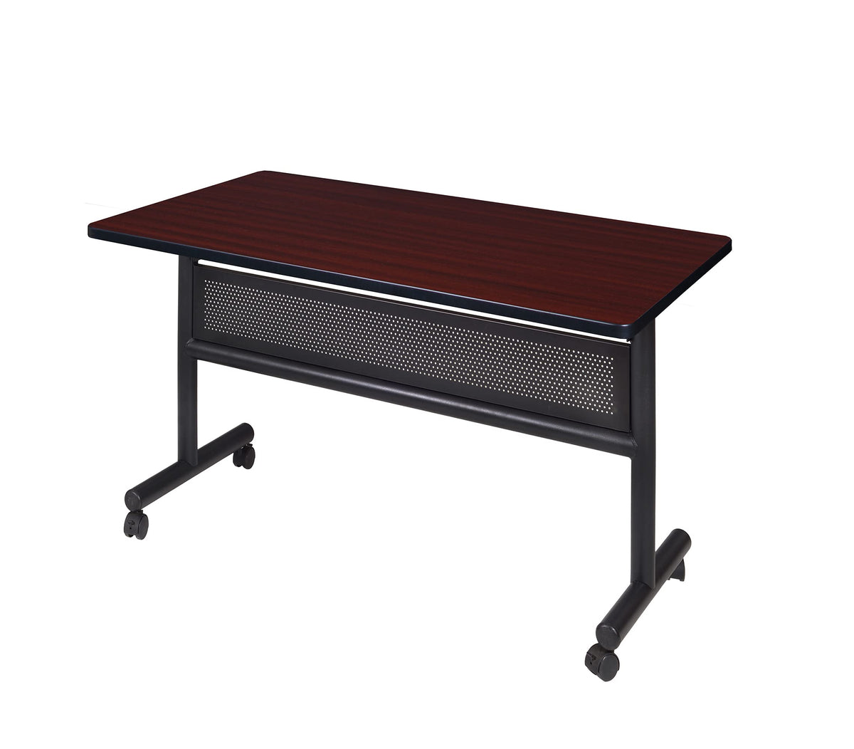 Mobile Kobe Flip Top 48 x 30 inch Mahogany