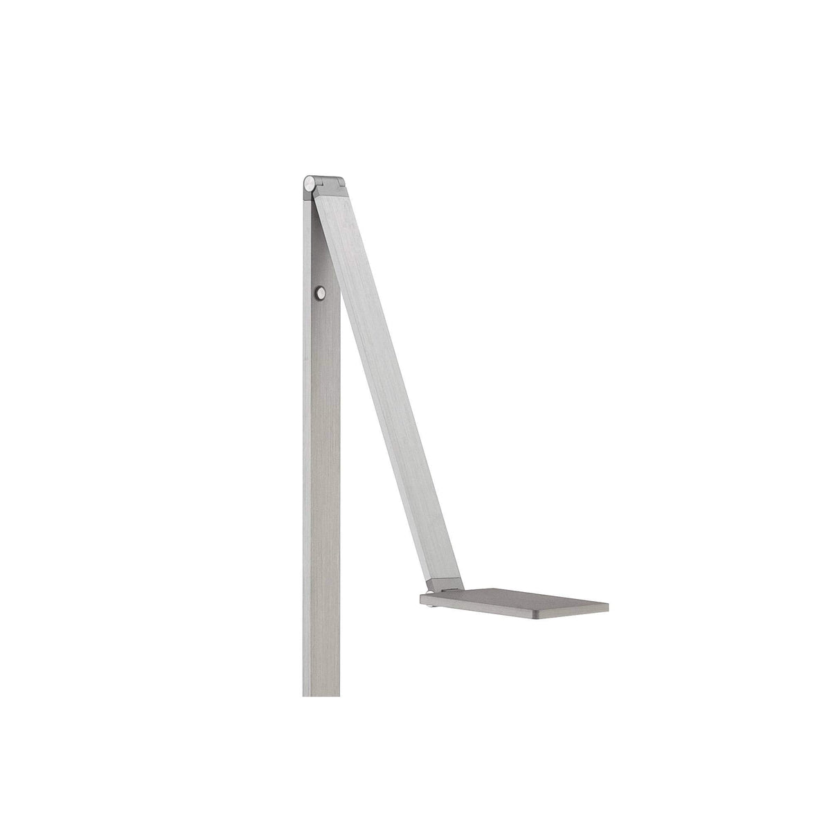Royce Adjustable Arm Aluminum LED Task 61" Tall Floor Lamp