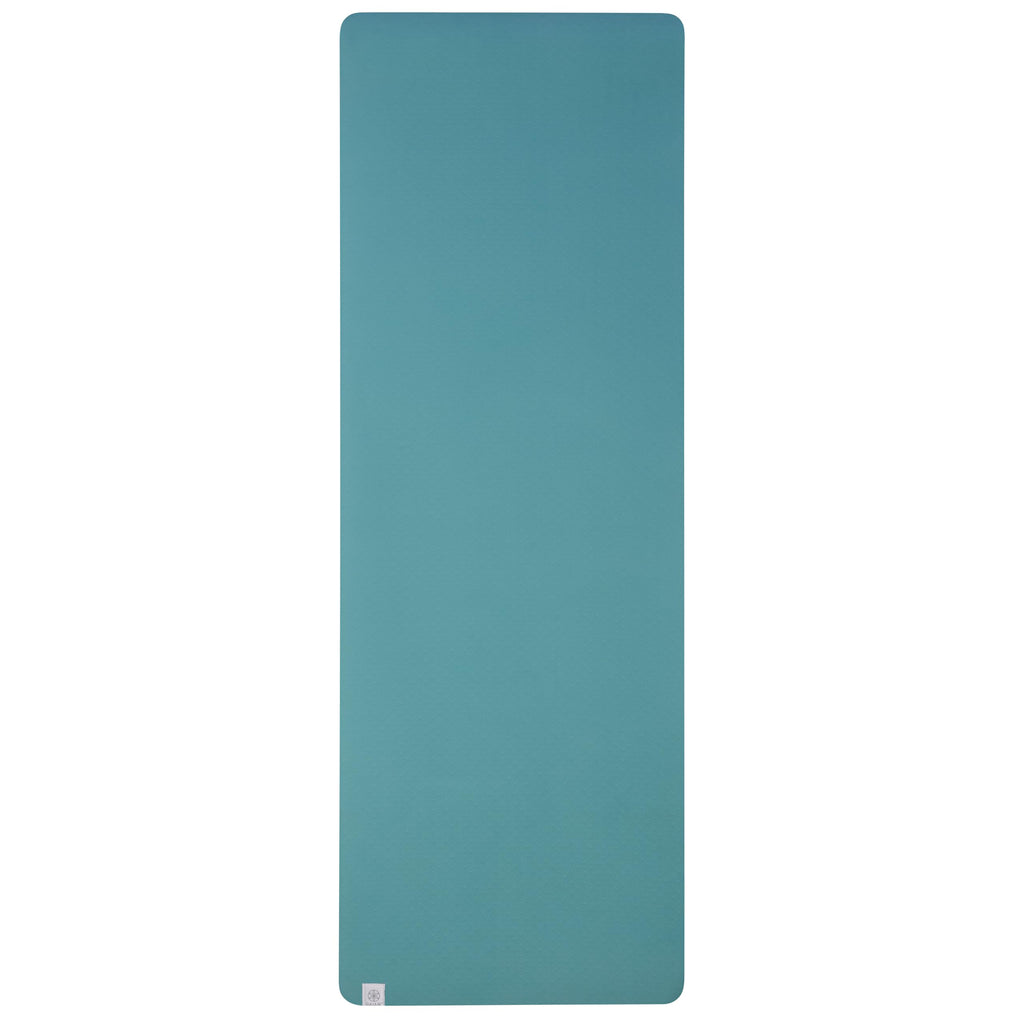 Performance TPE Yoga Mat, 6mm Non-Slip (Seafoam/Dusty Pink)