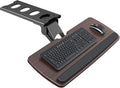 Keyboard Tray Under Desk, 360 Adjustable Ergonomic Sliding Keyboard & Mouse Tray, Under Desk Keyboard Tray Slide Out, Keyboard Holder Under Desk for Typing in Home, Office Work, 25"W x 9.84"D