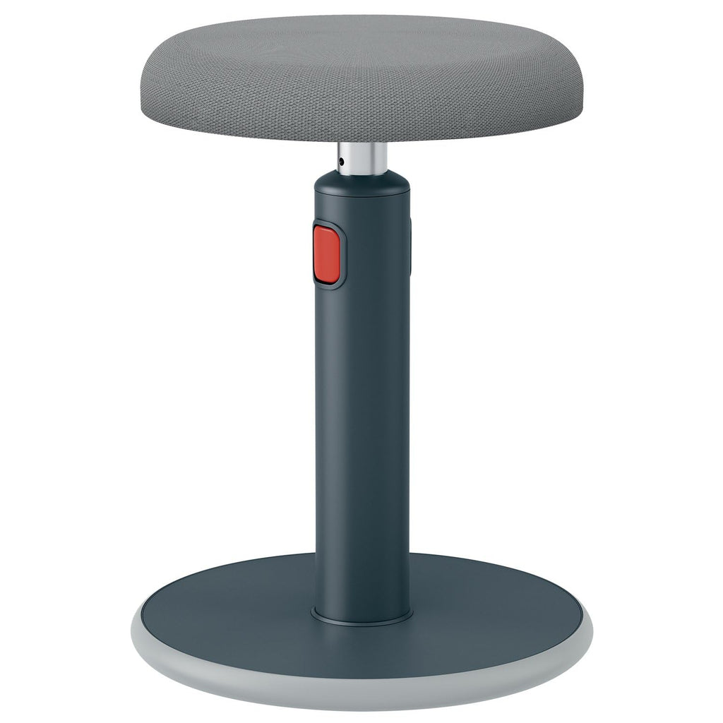 Leitz Ergo Active Sit Stand 2 in 1 Stool, Adjustable Ergonomic Wobble Chair, Strong and Stable for Office and Home (65180089-NA)