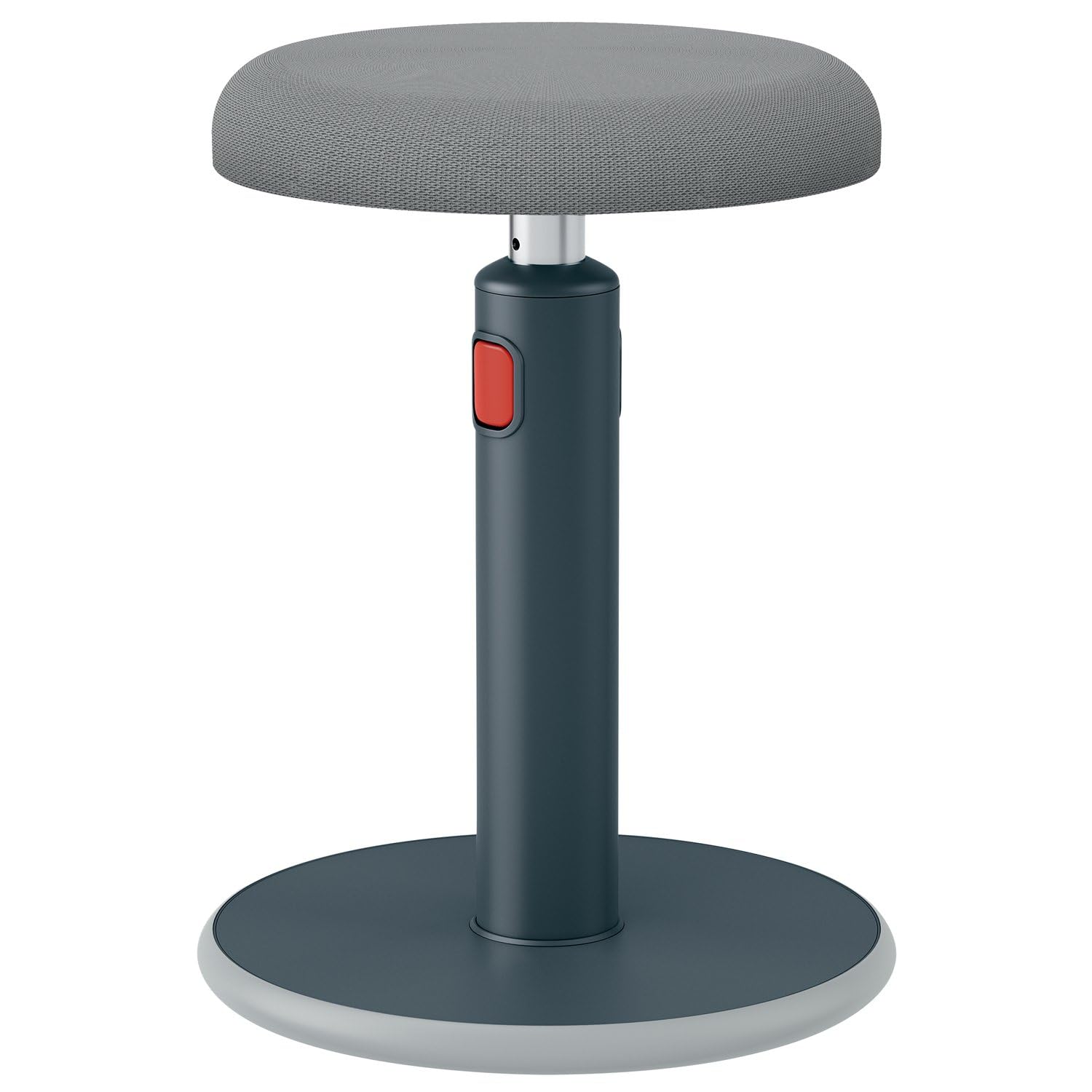 Leitz Ergo Active Sit Stand 2 in 1 Stool, Adjustable Ergonomic Wobble Chair, Strong and Stable for Office and Home (65180089-NA)