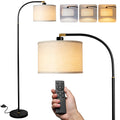 Arc Floor Lamps Modern Standing Remote Floor Lamp for Living Room