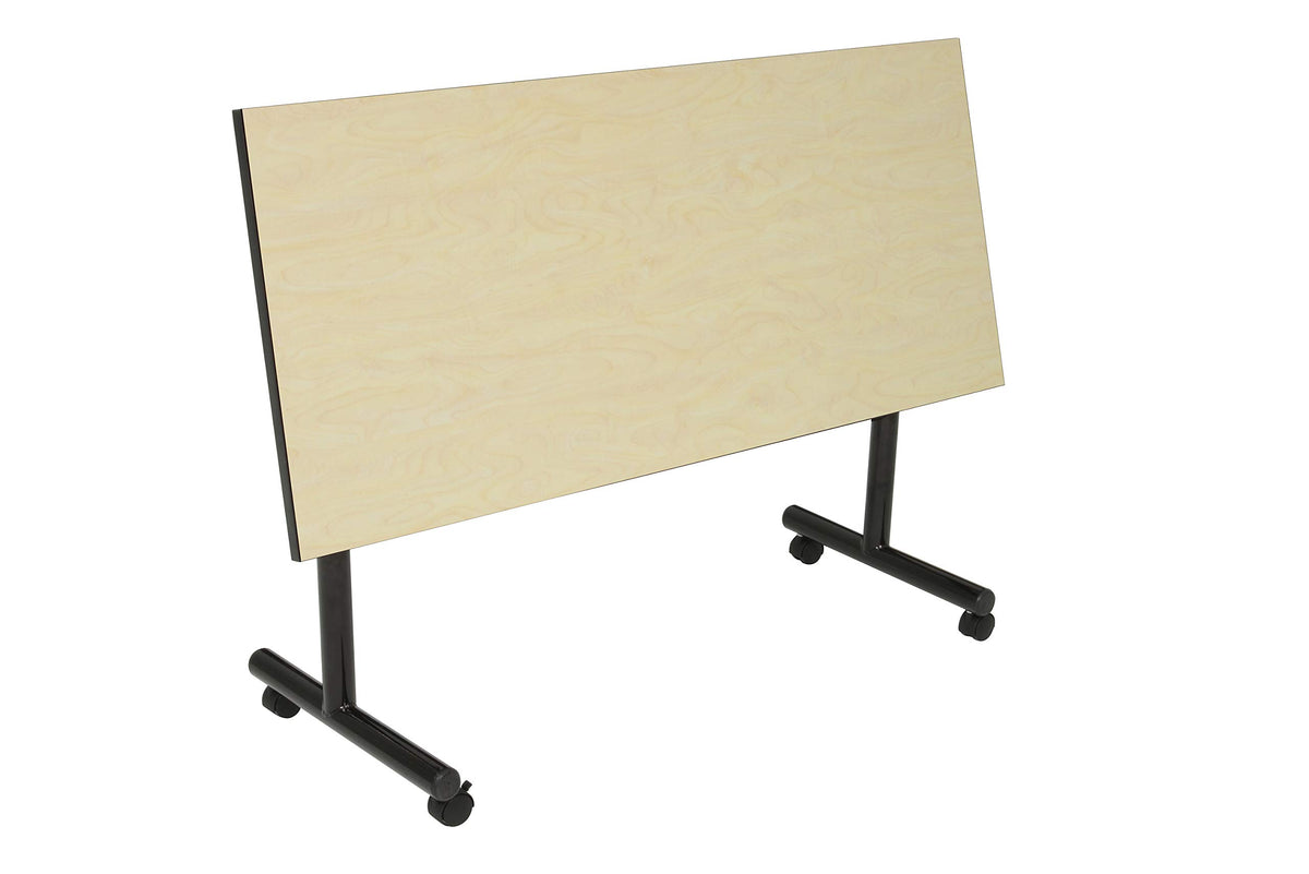 Kobe 48 x 24 in. Flip-Top Training Nesting Table- Maple