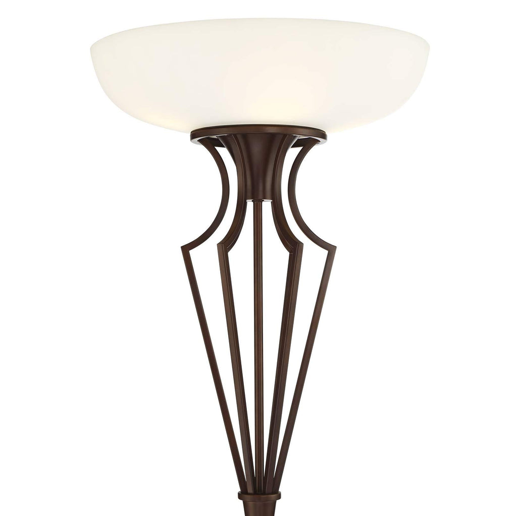 73" Tall Light Blaster 4-Light Torchiere Floor Lamp