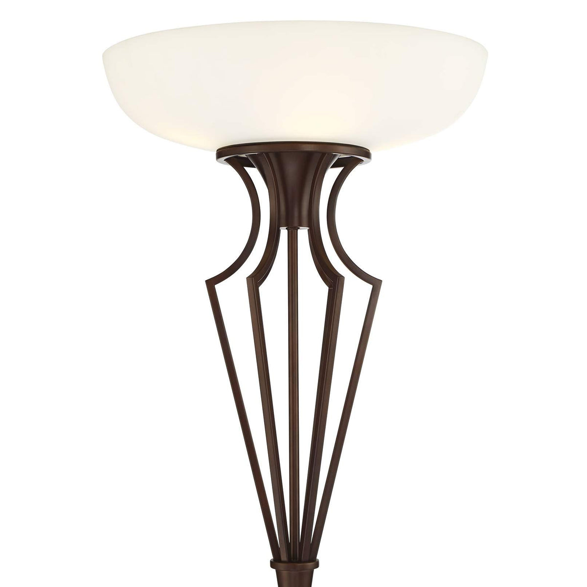 73" Tall Light Blaster 4-Light Torchiere Floor Lamp