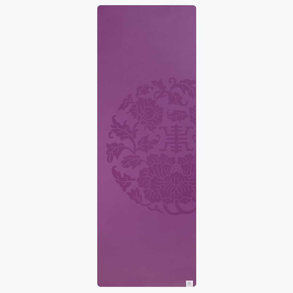 Dry-Grip Yoga Mat, Non-Slip, Hot Yoga (Purple)