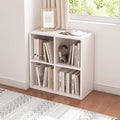 4 Cube Organizer Bookcase White Open Shelf
