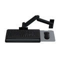 Upgraded LX Pro Premium Keyboard Arm, Wall Mount Adjustable Keyboard Tray – Matte Black