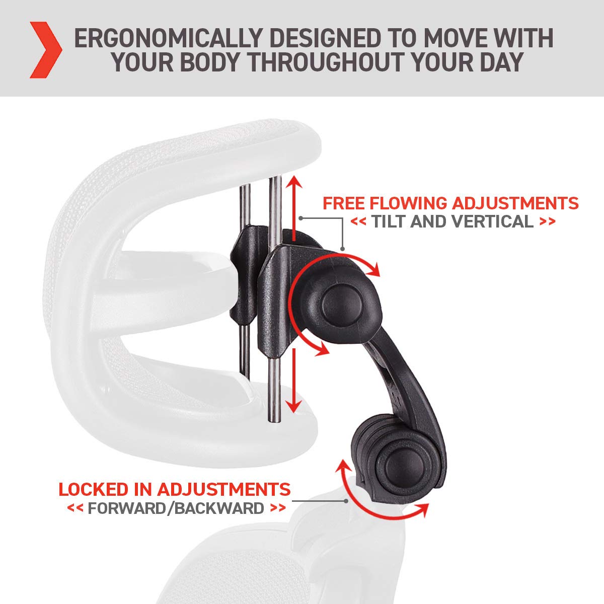 The Original Headrest for The Herman Miller Office Chair (H3 for Classic, Carbon)