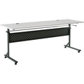2.0 Flip & Nesting Mobile Table, Gray