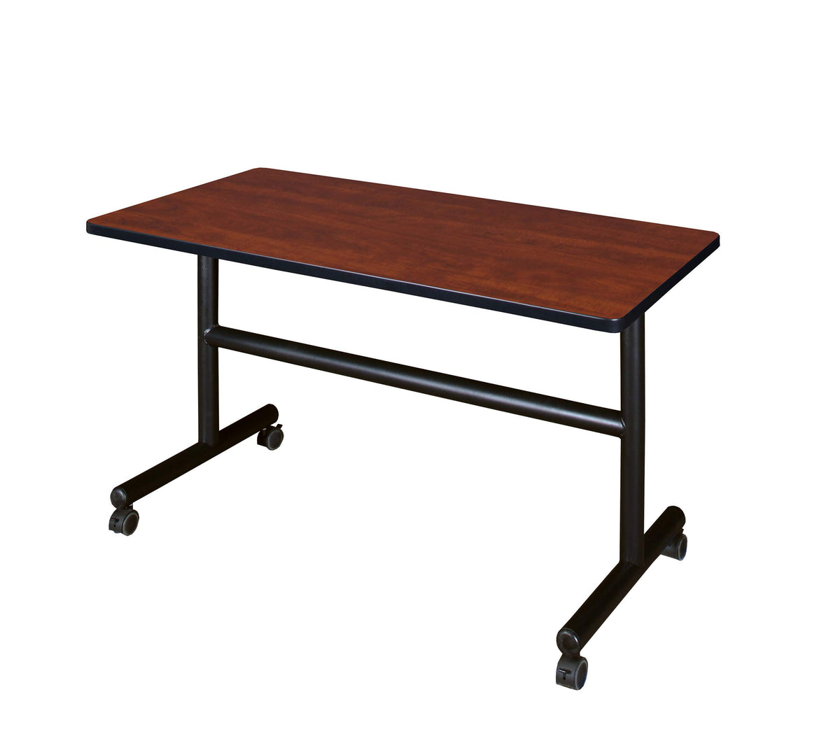 Kobe 48 x 24 in. Flip-Top Training Nesting Table- Cherry