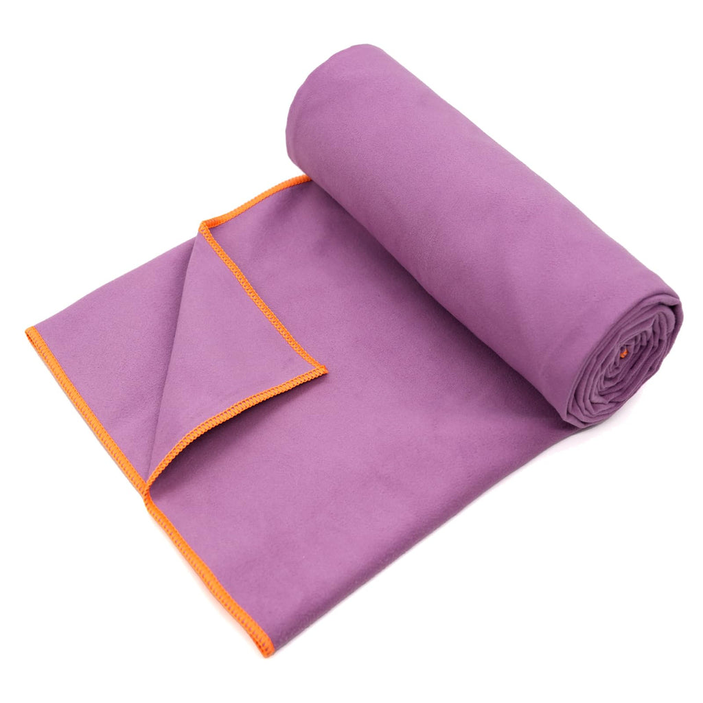 Hot Yoga Mat Towel, Ultra-Absorbent Microfiber 72" x 26.5"