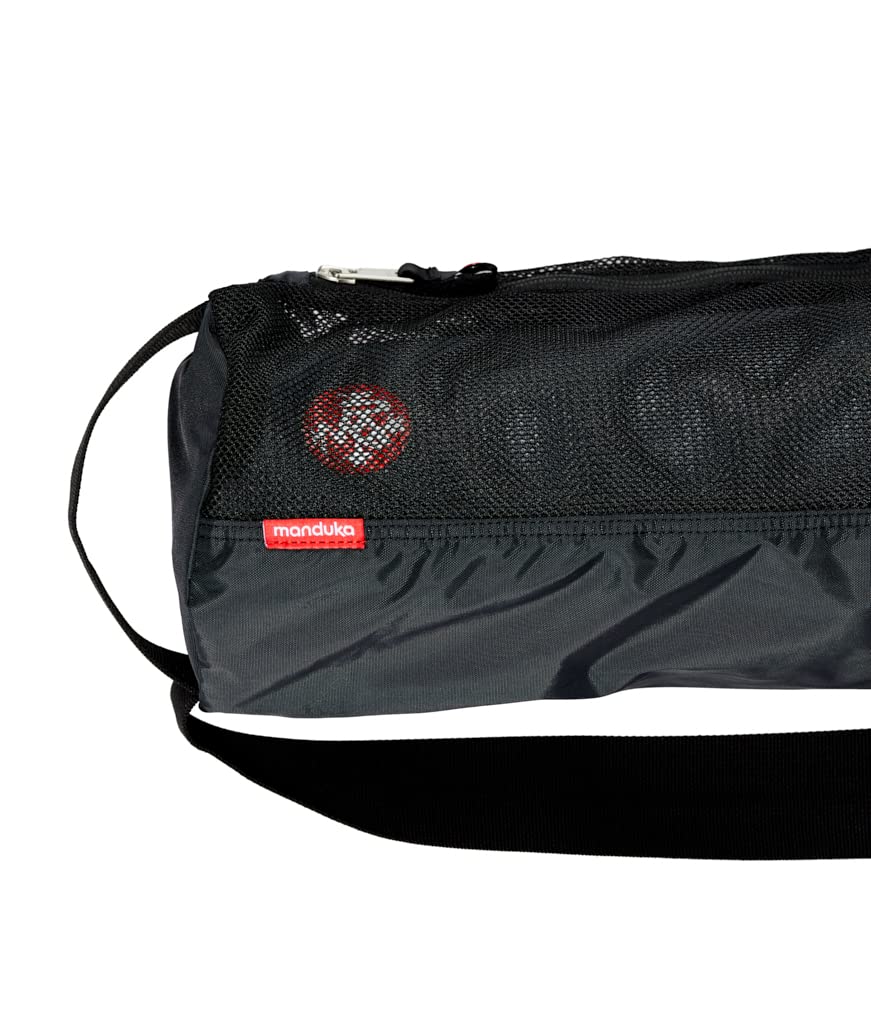 Breathe Easy Yoga Mat Carrier Bag | Black | 26.5” x 6.5” x 6.5”