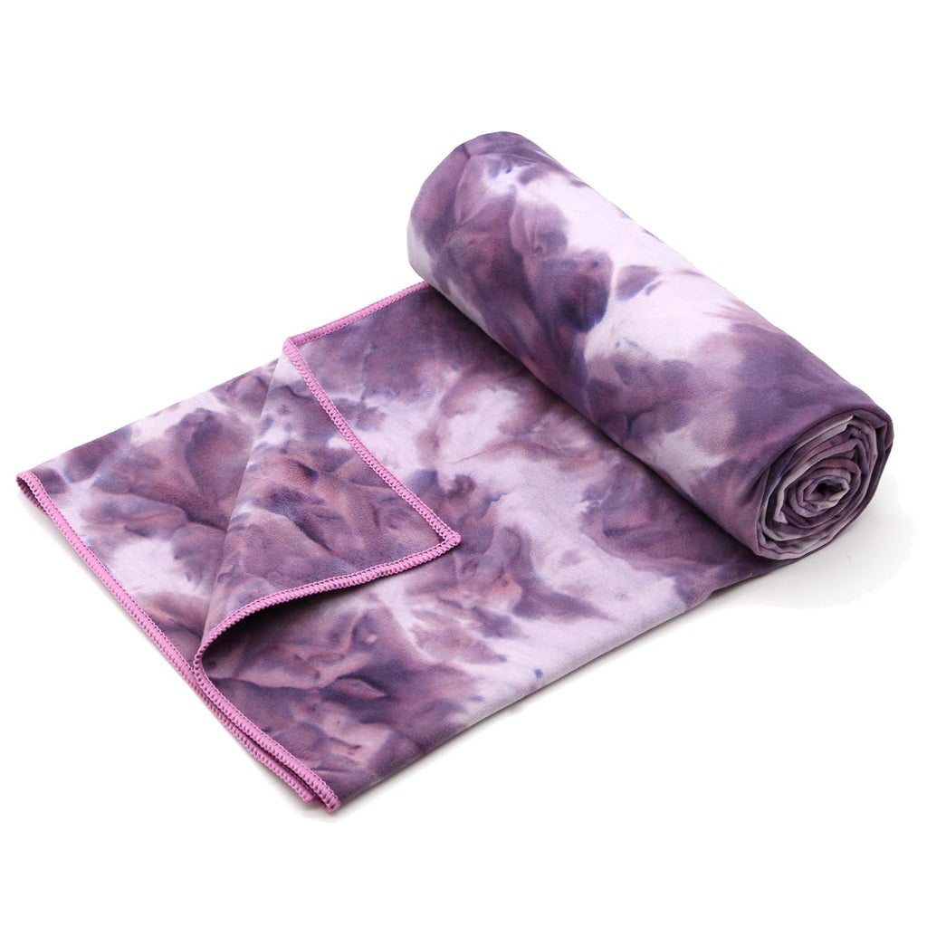 2 Pack Hot Yoga Mat Towel, Ultra-Absorbent Microfiber 72" x 26.5"