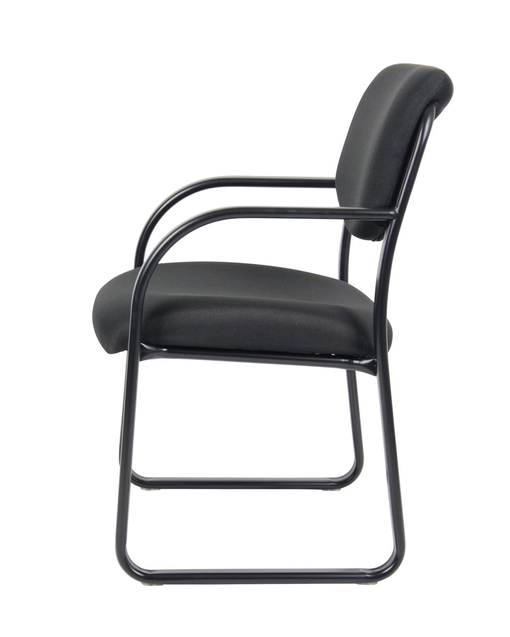 Fabric Guest Chair in Black