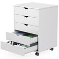 5 Drawer Wooden Dresser, Storage Cabinets, Room Organization