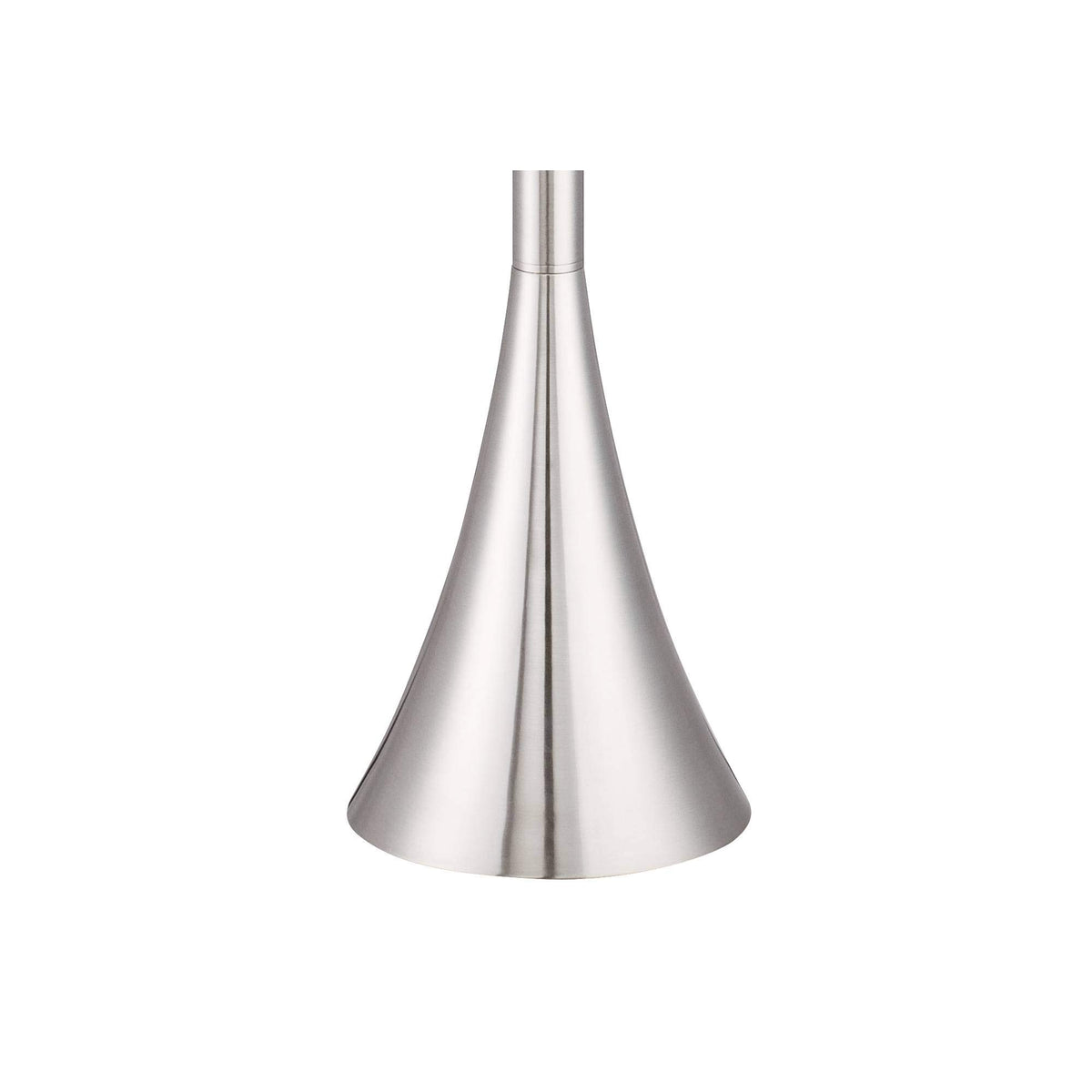 Piazza 72 1/2" Tall Brushed Nickel Modern Torchiere Floor Lamp
