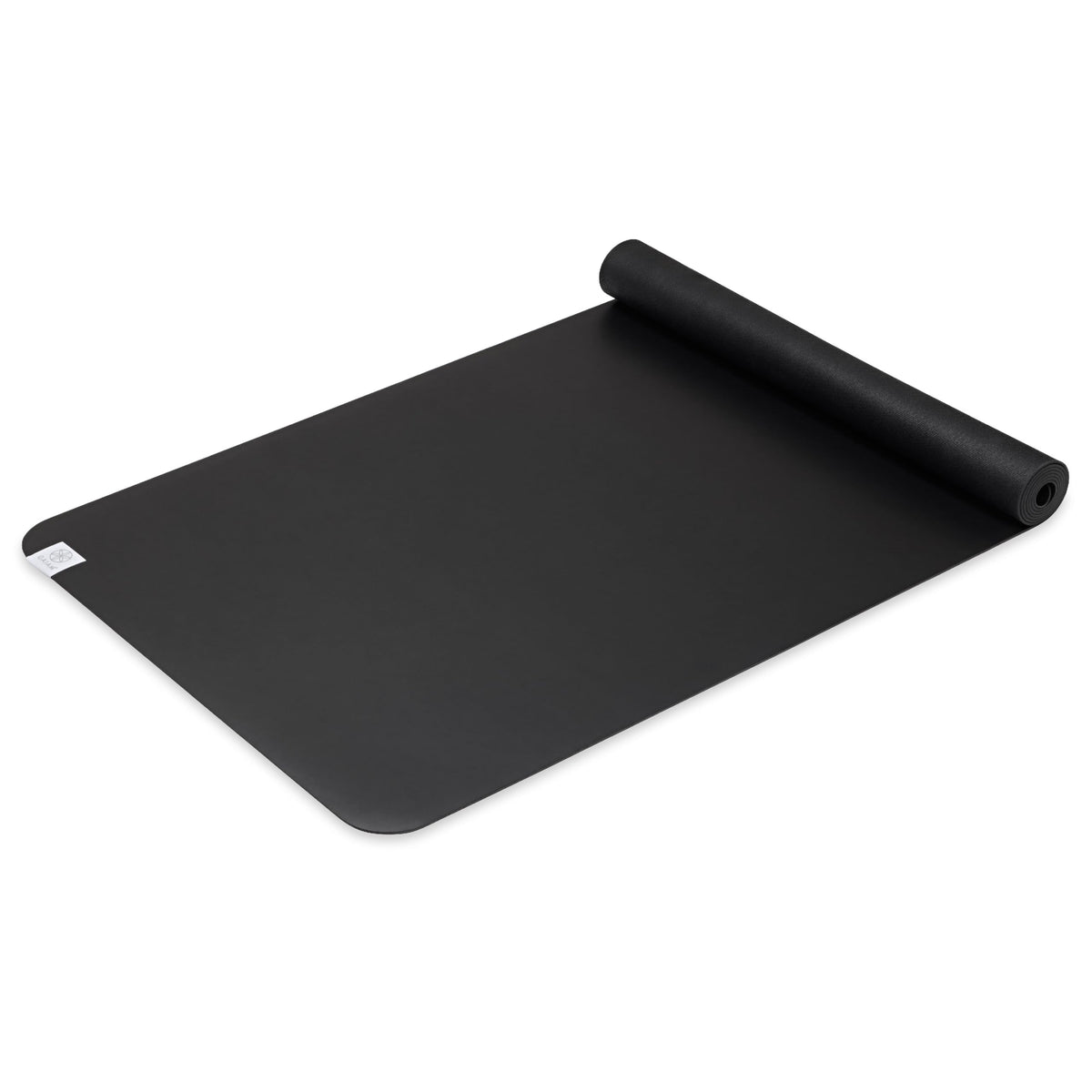 Dry Grip Yoga Mat (3 mm, Black), Lightweight, Non Slip Exercise Mat