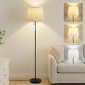 Floor Lamps for Living Room & Bedroom, 60" Modern Tall Standing Lamp, 3CCT