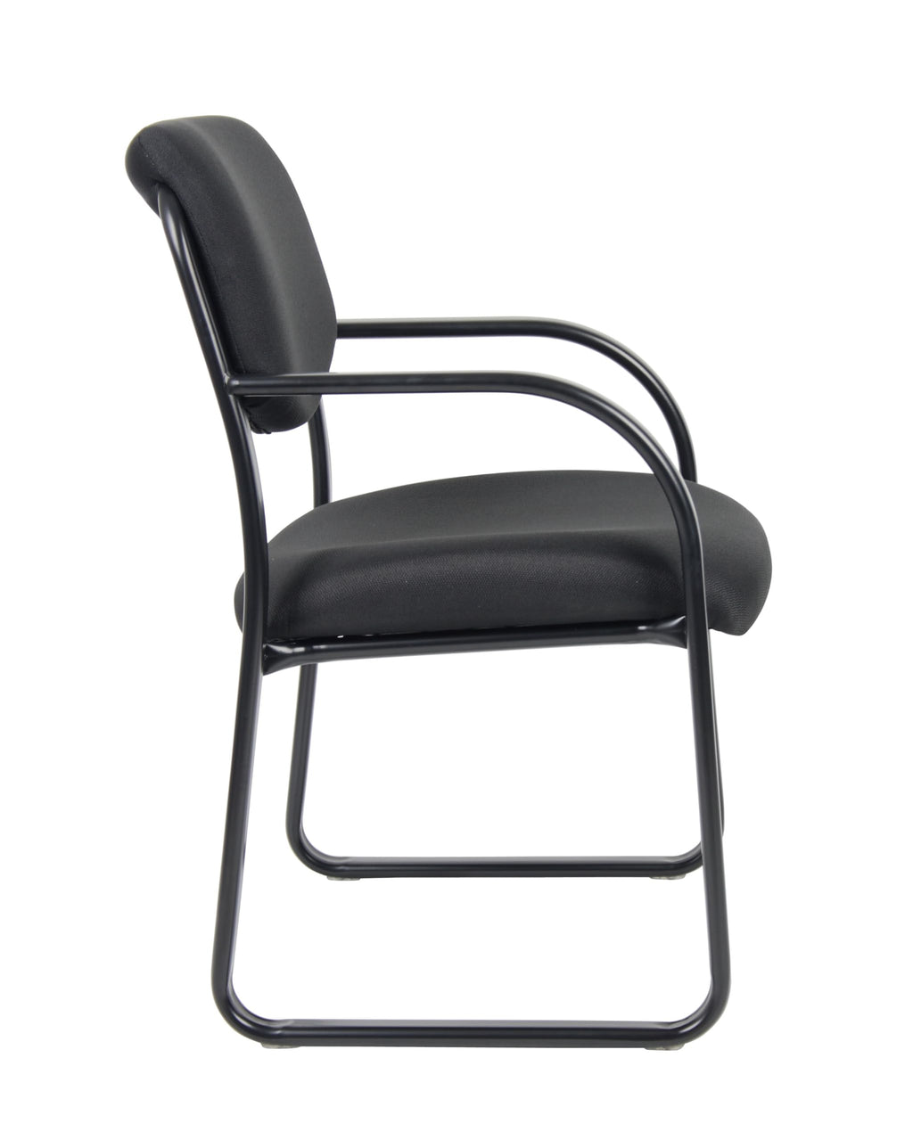 Fabric Guest Chair in Black