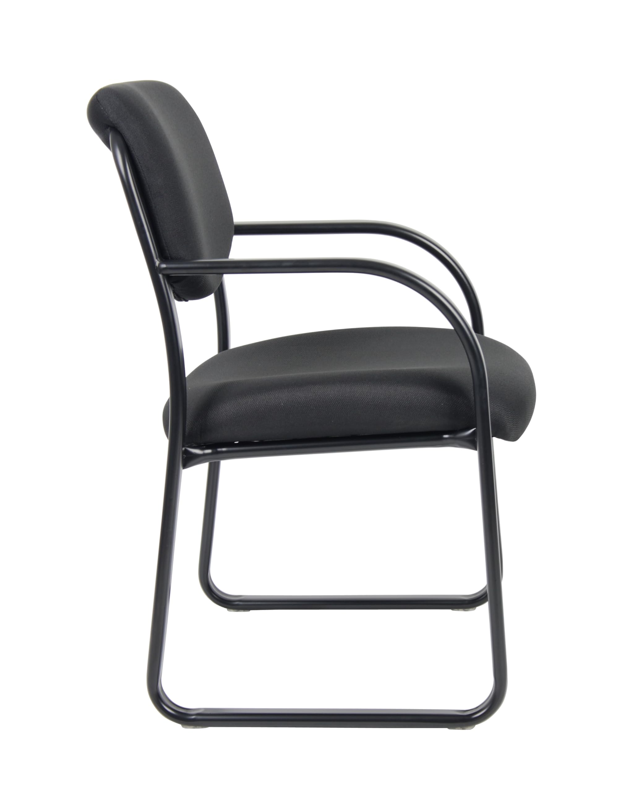 Fabric Guest Chair in Black