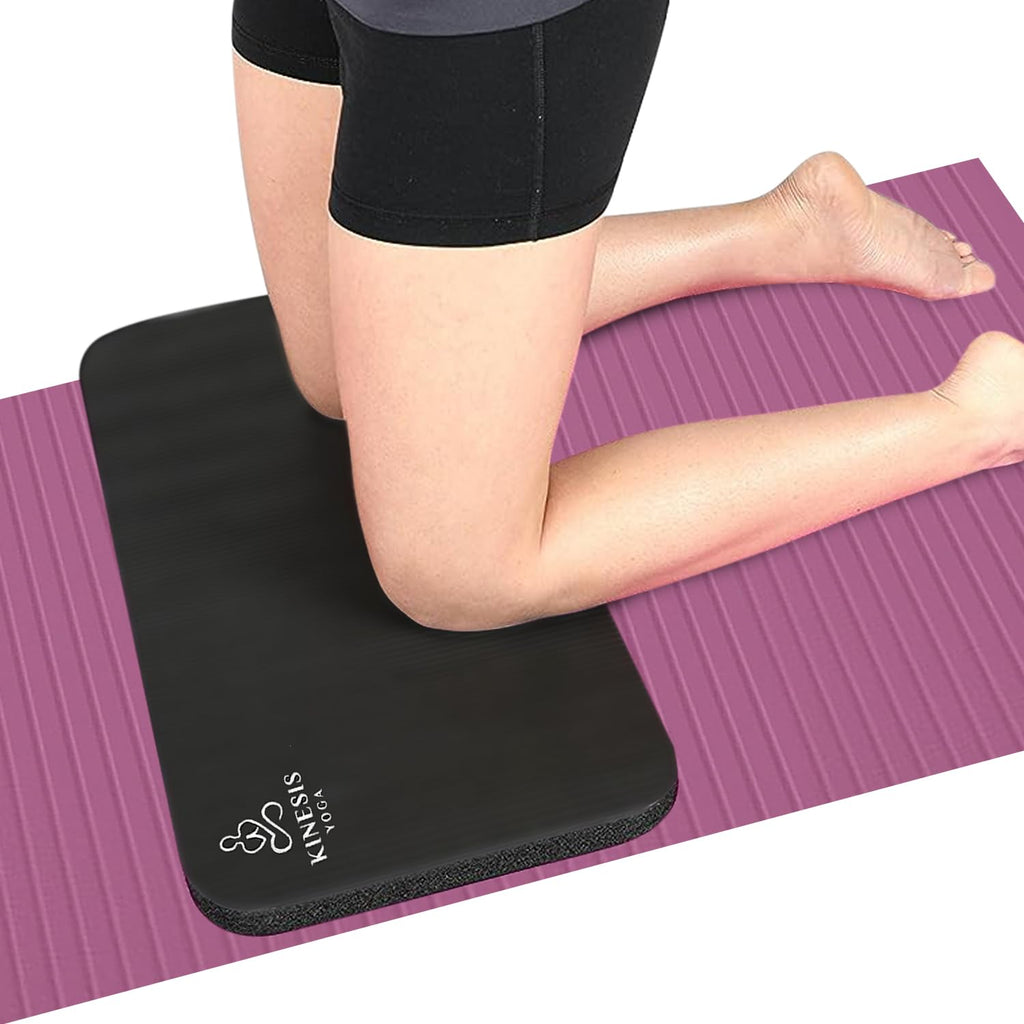 Yoga Knee Pad Cushion - 0.6 Inch (15mm) Thick Exercise Knee Pad
