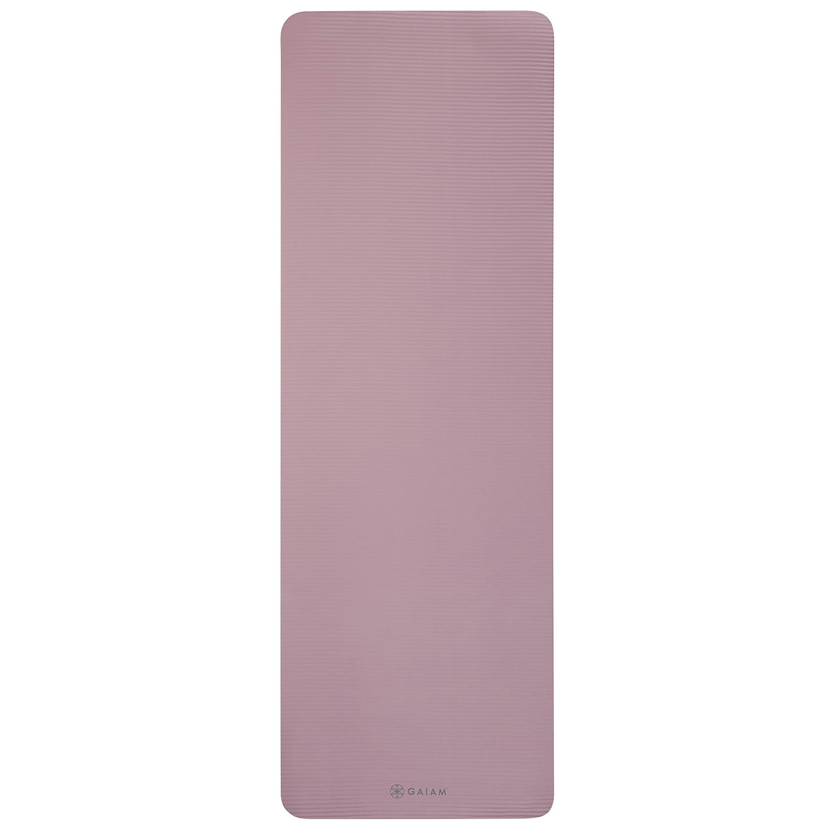 Extra-Thick Yoga Fitness Mat and Exercise Mat with Non-Slip Texture and Easy Carry Strap - Ideal for Floor Workouts and Everyday Yoga - Supportive and Portable, Purple, 10mm
