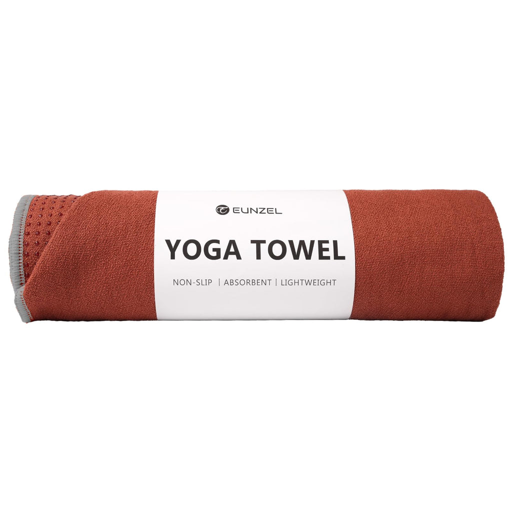 Non Slip Hot Yoga Mat Towel with Grip Dots, 72" x 24"