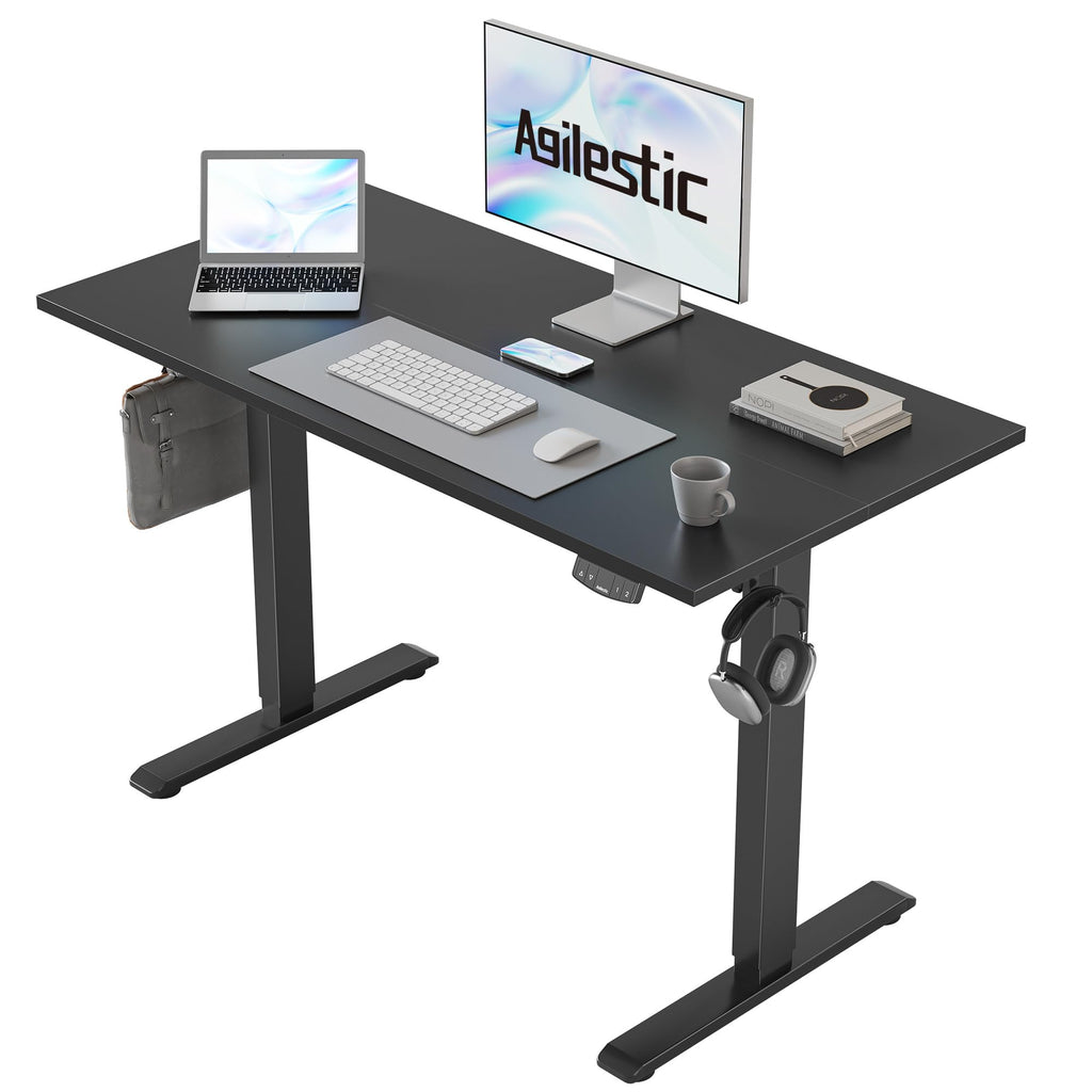 40 * 24 Inch Height Adjustable Electric Standing Desk, Black