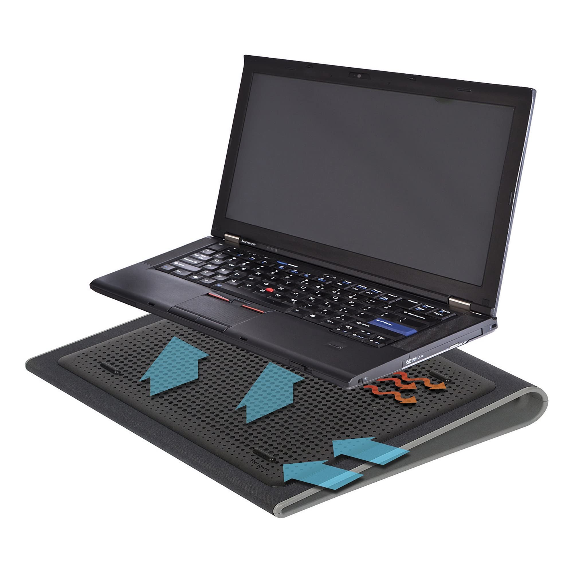 (Pack of 8) 17 Inch Dual Fan Lap Chill Mat - Soft Neoprene Laptop Cooling Pad for Heat Protection,Fits Most 17" Laptops and Smaller - USB-A Connected Dual Fans for Heat Dispersion