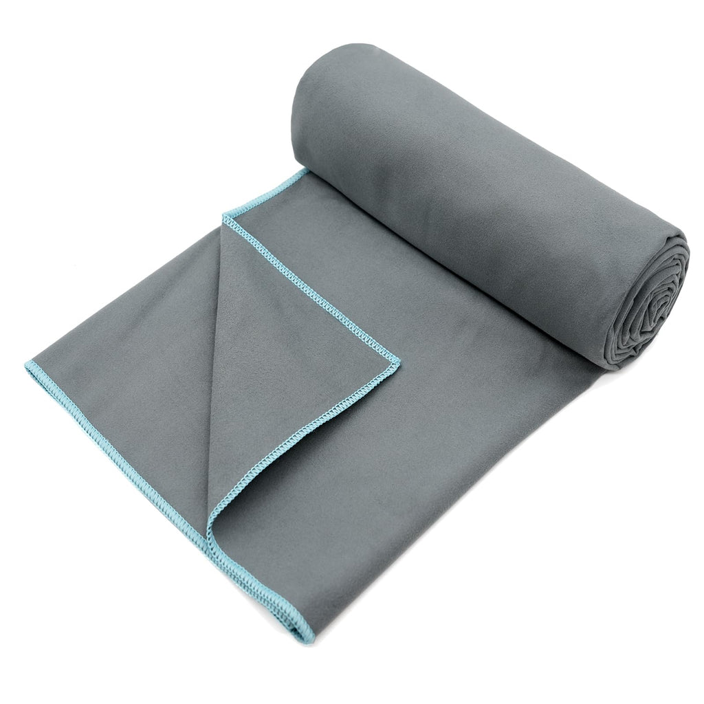 2 Pack Hot Yoga Mat Towel, Ultra-Absorbent Microfiber 72" x 26.5"
