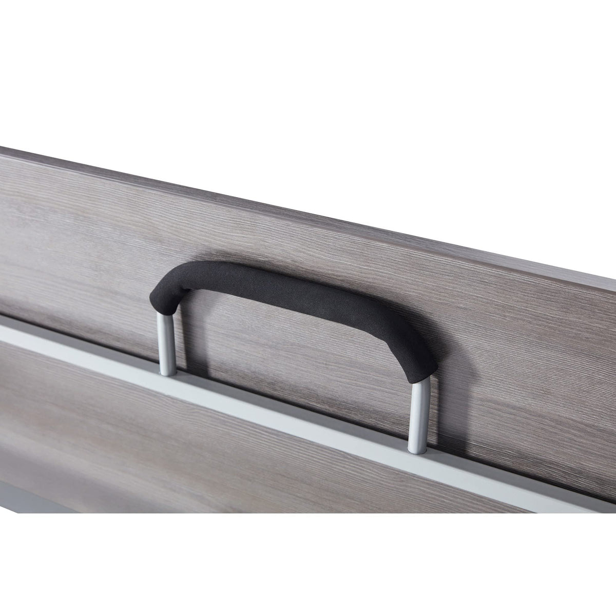 Flip-Top Nesting Training Table with Modesty Panel, 60" W x 29-1/2"H x 24" D, Gray/Silver