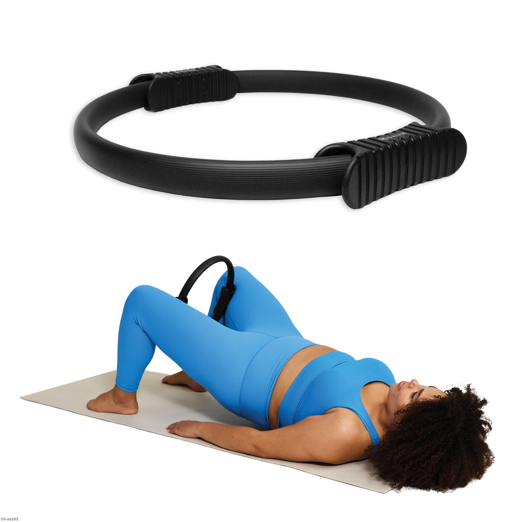 Sure-Grip Pilates Ring, Toning Arms, Legs & Core (Black)
