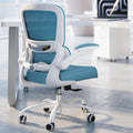 Office Chair - Ergonomic Desk Chair with Adjustable Lumbar Support, Mesh Computer Chair, Executive Chairs for Home Office Comfortable Lumbar Support,Sky Blue