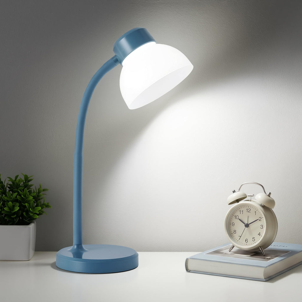 Desk Lamps for Home Office,Small LED Reading Lamp,5000K Eye-Care Desk Light